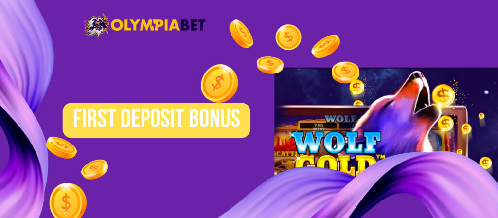 First Deposit Bonus - bonus offer at Olympiabet