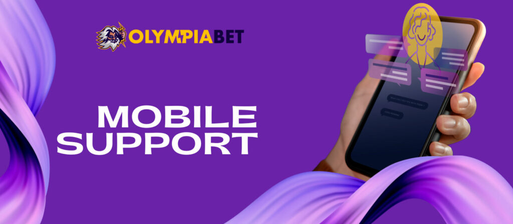 Contact our Olympiabet support team