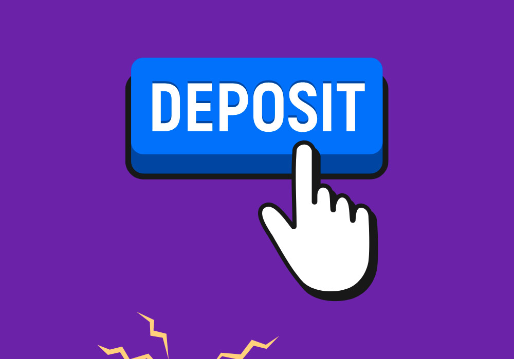 Select the Olympiabet deposit function