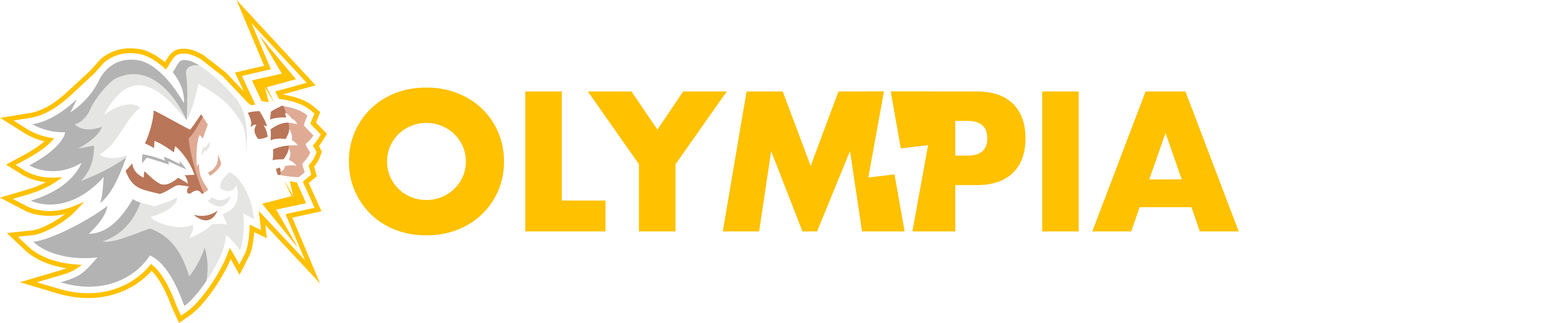 Olympiabet website has its own logo