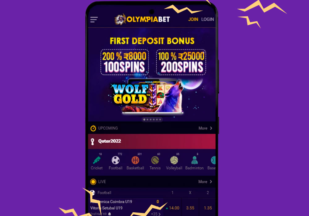 Olympiabet Android application has been successfully updated