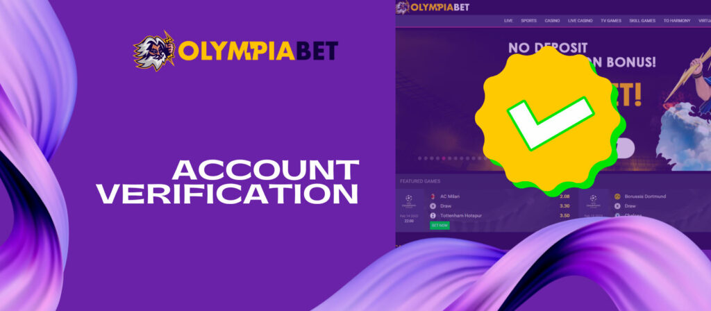 How to verify your Olympiabet account